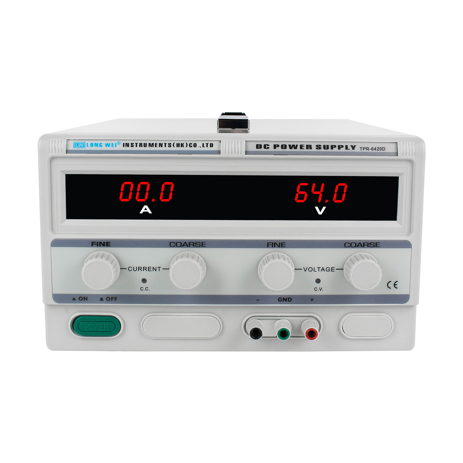 Linear Lab Power Supply Adjustable - Longwei TPR-6420D 64V 20A LED Digitale