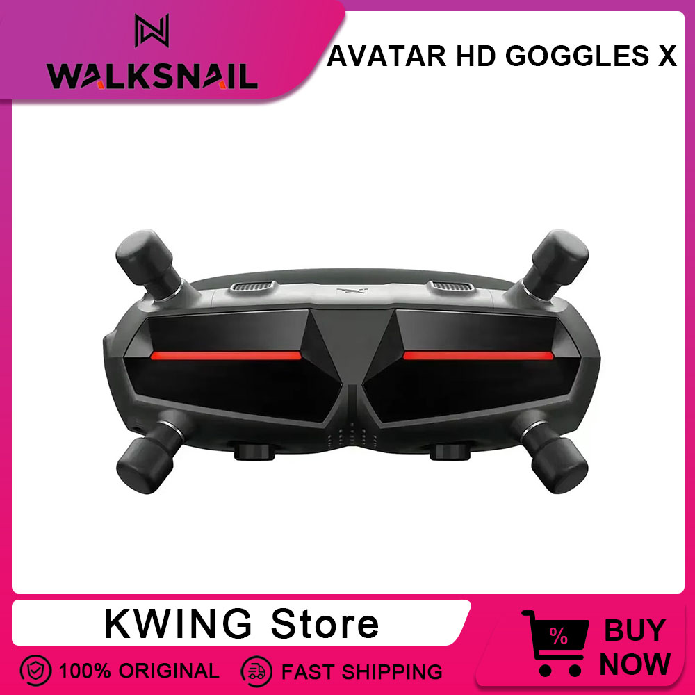 Fpv Goggles Walksnail Avatar Hd - Walksnail Avatar HD-bril X 1080P/100FPS HD