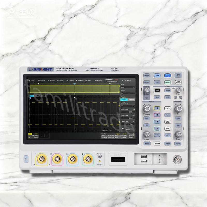 Digital Storage Oscilloscope 100Mhz - 1PC SIGLENT SDS2104X PLUS 4-kanaals 100MHz