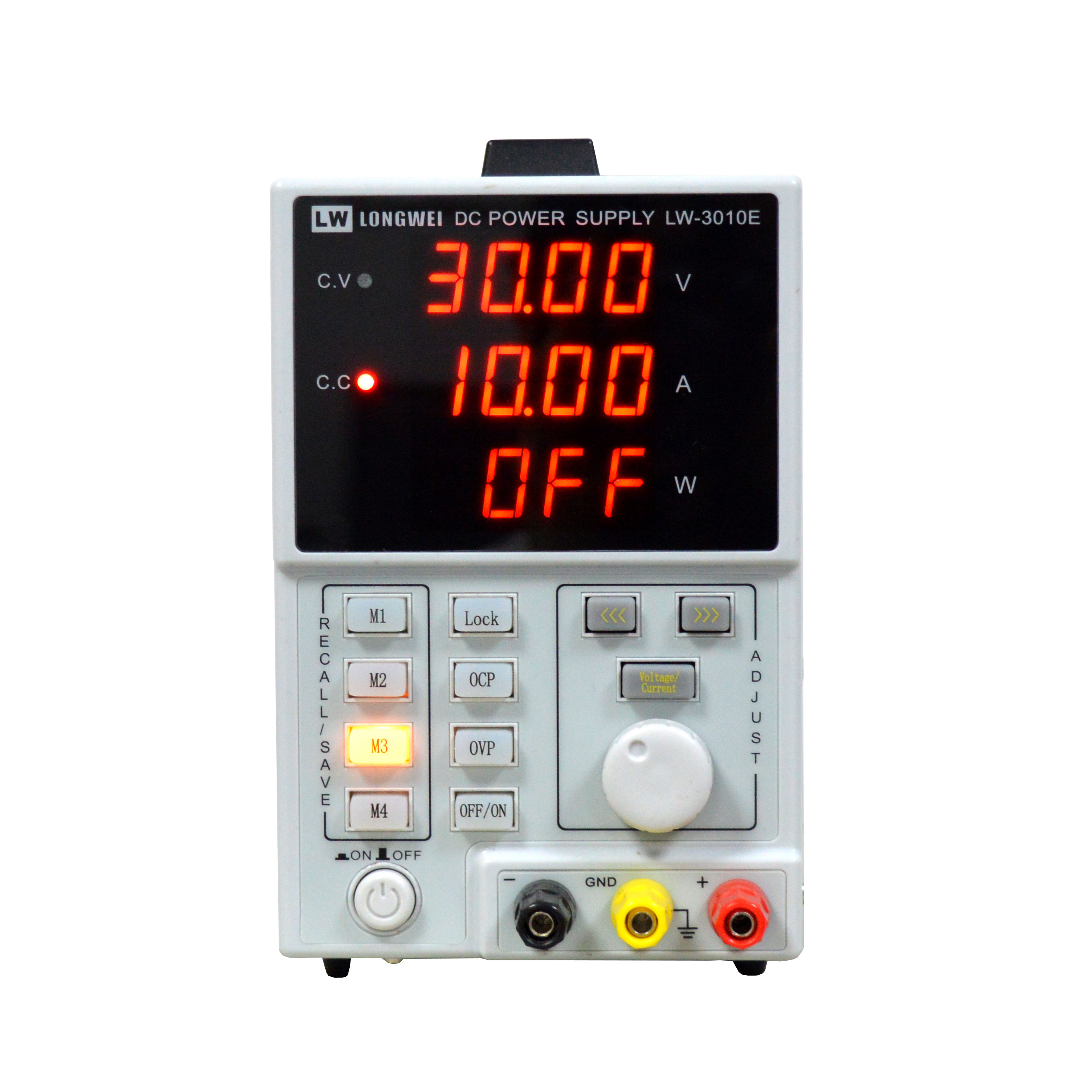 Programmable Dc Power Supply 30V 10A - Fabrieksverkoop Longwei LW-3010E 30v 10a verstelbare