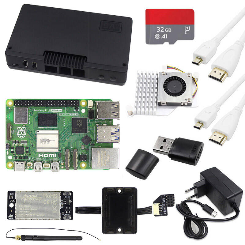 Raspberry Pi 5 8Gb Kit - Gloednieuwe Raspberry Pi 5 16GB 8GB