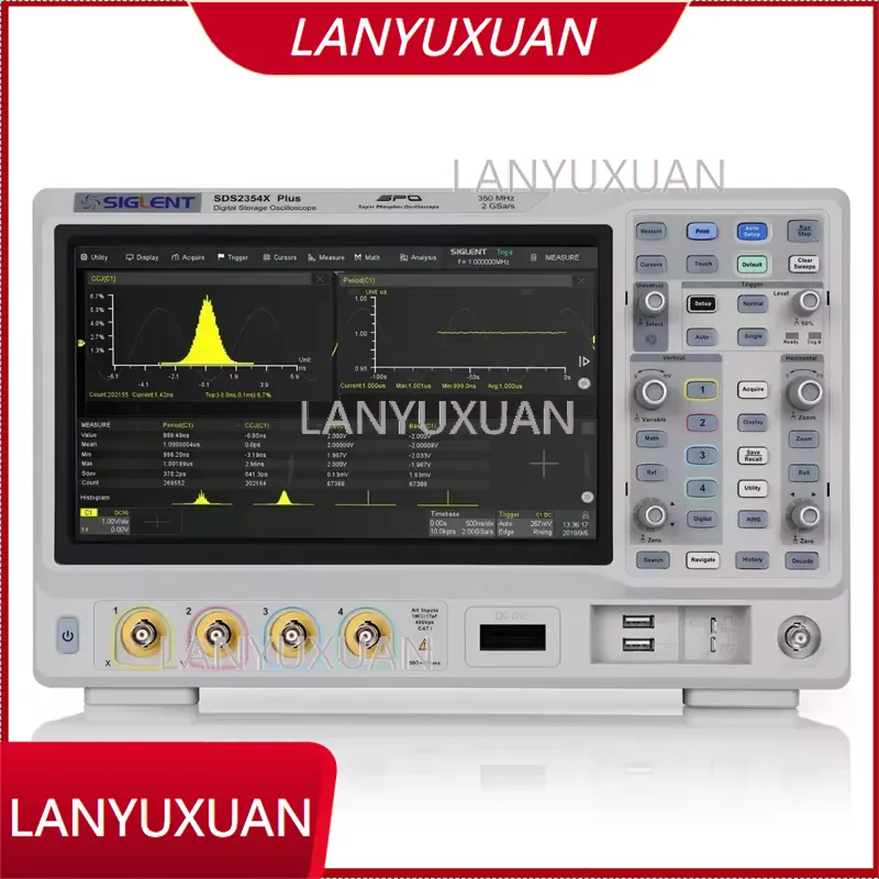 Digital Storage Oscilloscope 100Mhz - Digitale opslagoscilloscopen SDS2104XPLUS/SDS2204XPLUS/SDS2354XPLUS/SDS2504XPLUS met bandbreedtes van