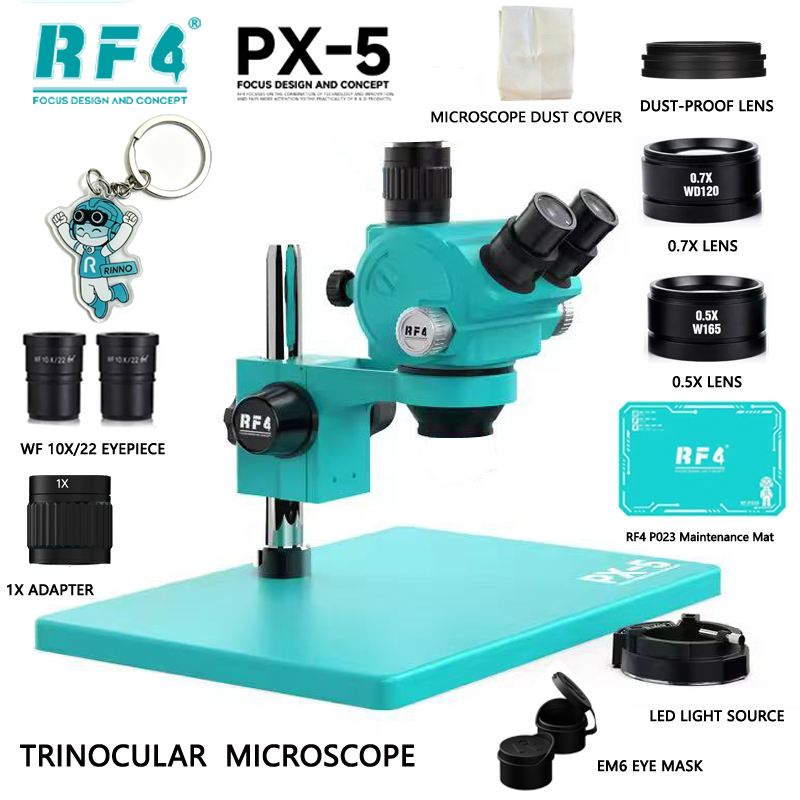 RF4 Stereo Trinoculaire Micros - Stereo Trinocular Microscope Pcb recensie en prijs