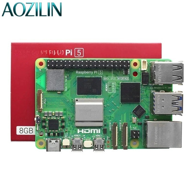 Ontwikkelingsbord moederbordki - Raspberry Pi 5 8Gb Kit recensie en prijs
