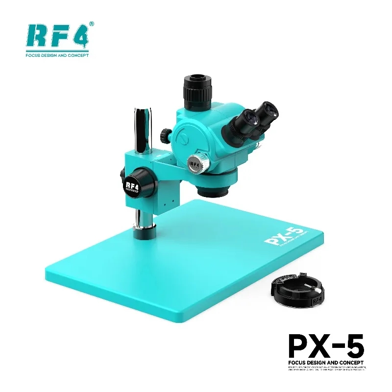 RF4 PX-5 Trinoculaire stereomi - Stereo Trinocular Microscope Pcb recensie en prijs
