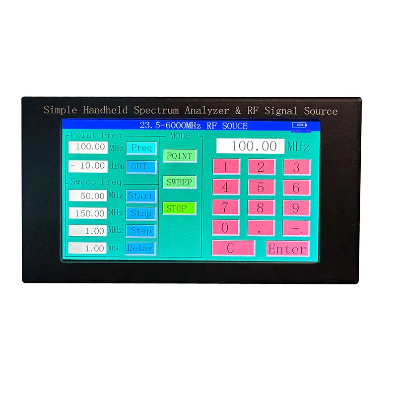 ZQ6 6G Eenvoudige draagbare sp - Signal Generator Spectrum Analyzer recensie en prijs