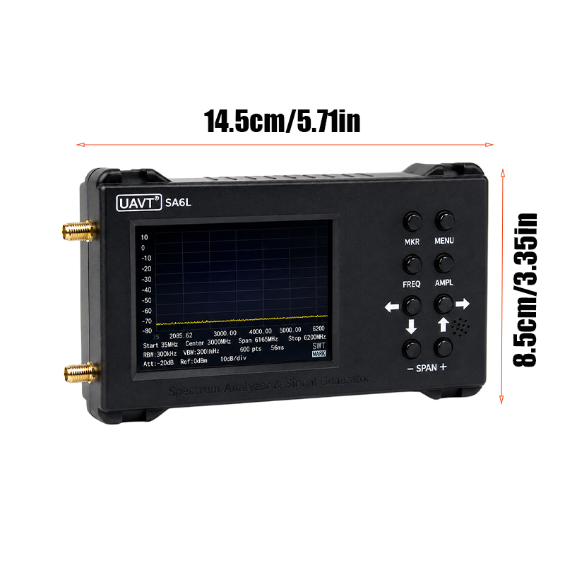 6GHz Draagbare Spectrum Analys - Signal Generator Spectrum Analyzer recensie en prijs