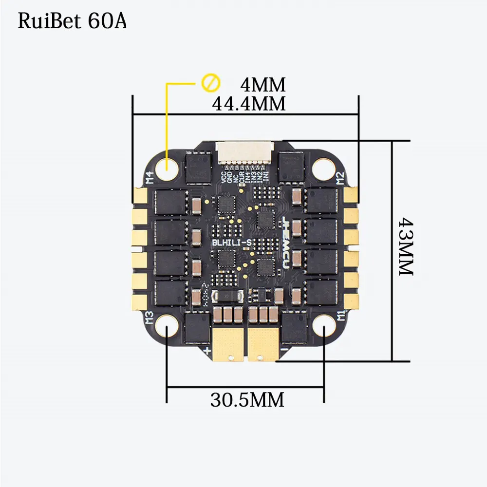 Jhemcu F7 Stack F722 Dual Flig - Fpv Flight Controller F7 Stack 60A recensie en prijs