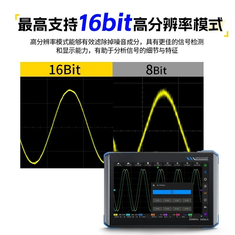 4-in-1 350M flatpanel-oscillos - Signal Generator Spectrum Analyzer recensie en prijs