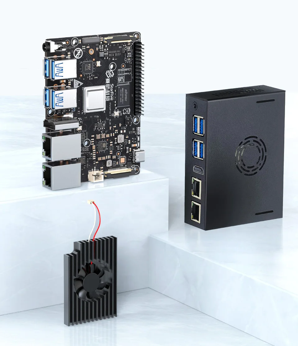 VisionFive2 8GB WiFi AI Kit RI - Raspberry Pi 5 8Gb Kit recensie en prijs