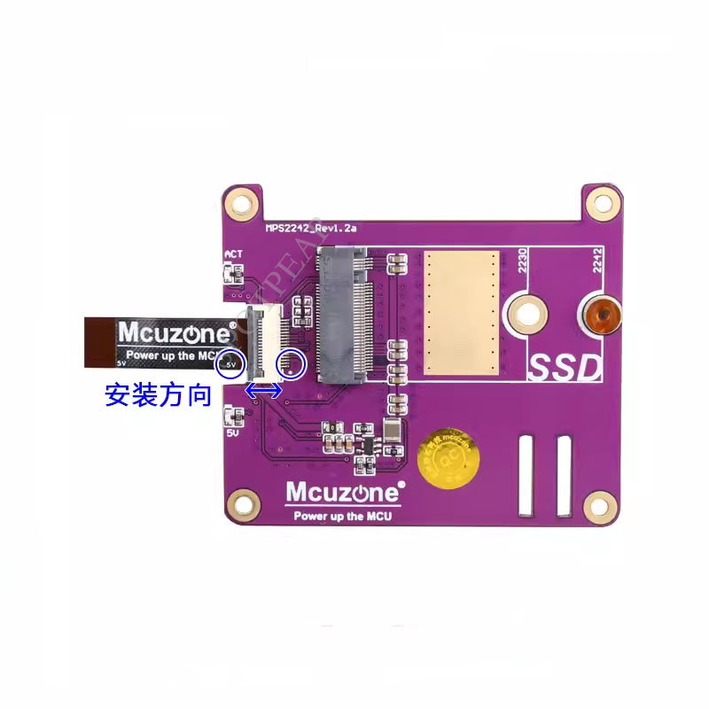Raspberry Pi 5 PCIE FPC-kabel  - Raspberry Pi 5 8Gb Kit recensie en prijs