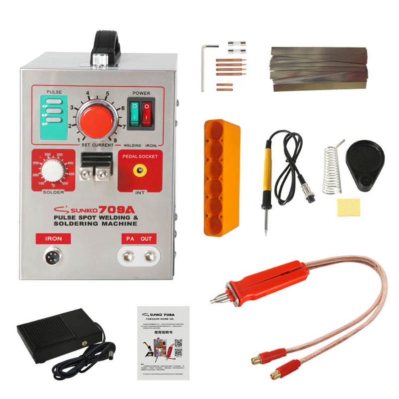 1,5KW SUNKKO 709A 220/110V Bat - Spot Welder 18650 Battery Pack recensie en prijs