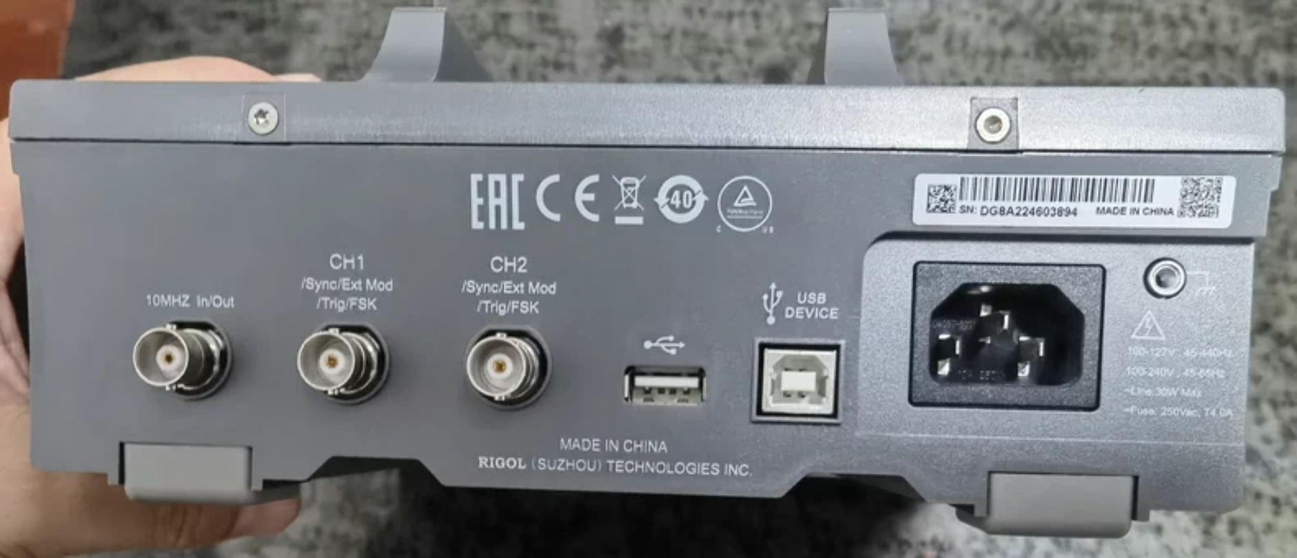 Rigol DG812 - 10MHz functie /  - Function Arbitrary Waveform Generator recensie en prijs